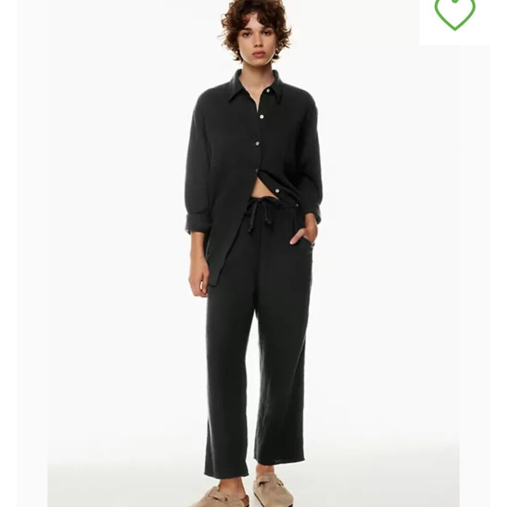Aritzia wilfred gauzy sail pull on pants